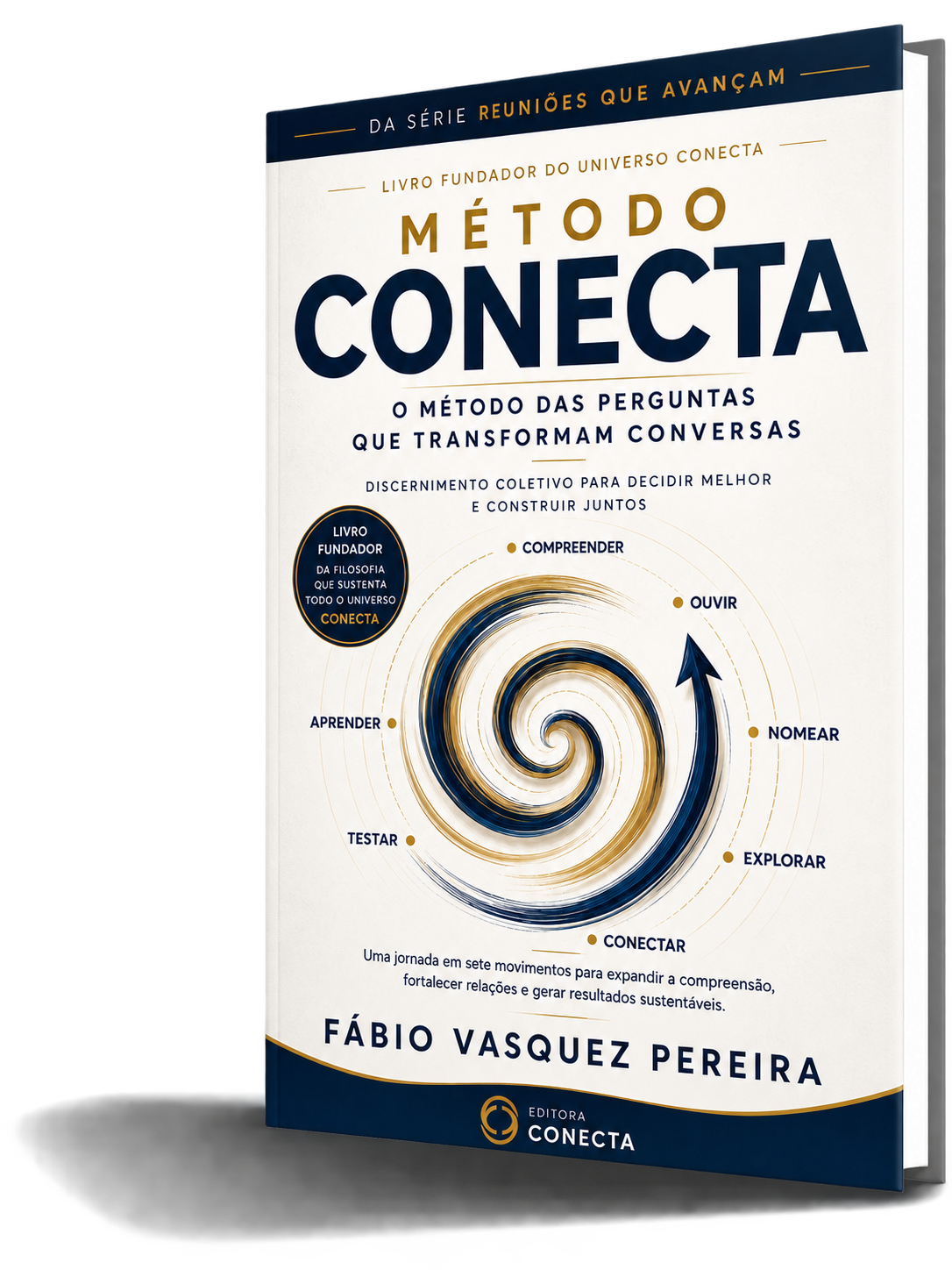 Imagem de um livro da coleção Reuniões que Avançam, de Fábio Vasquez Pereira