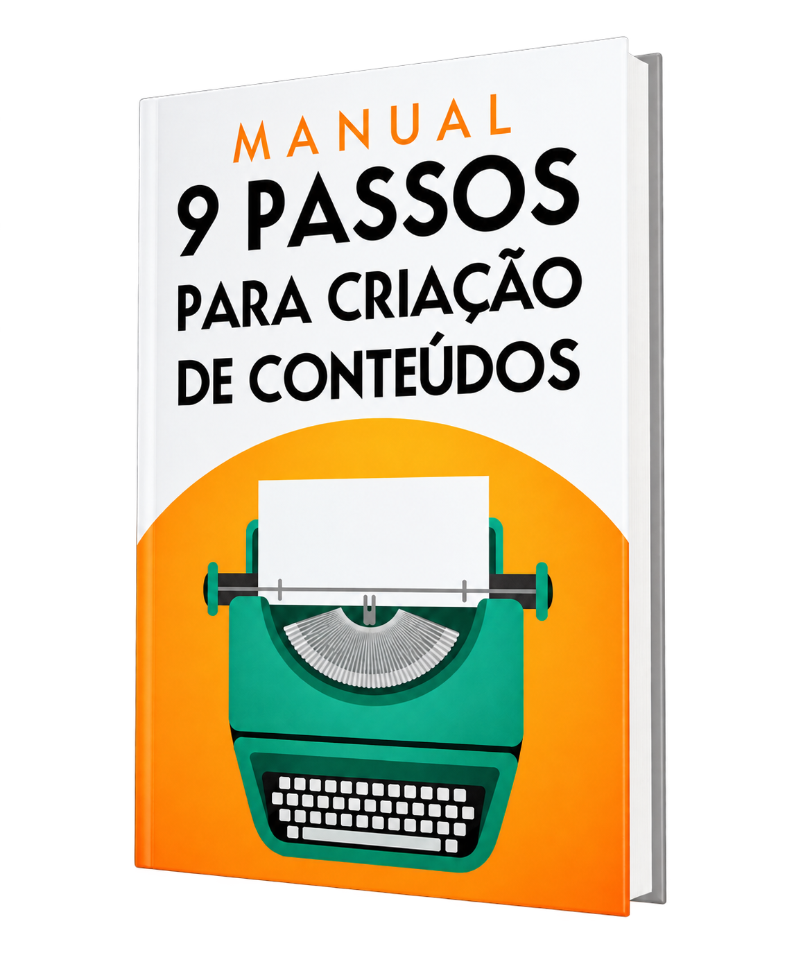 Capa do e-book Manual de 9 Passos para Criação de Conteúdos