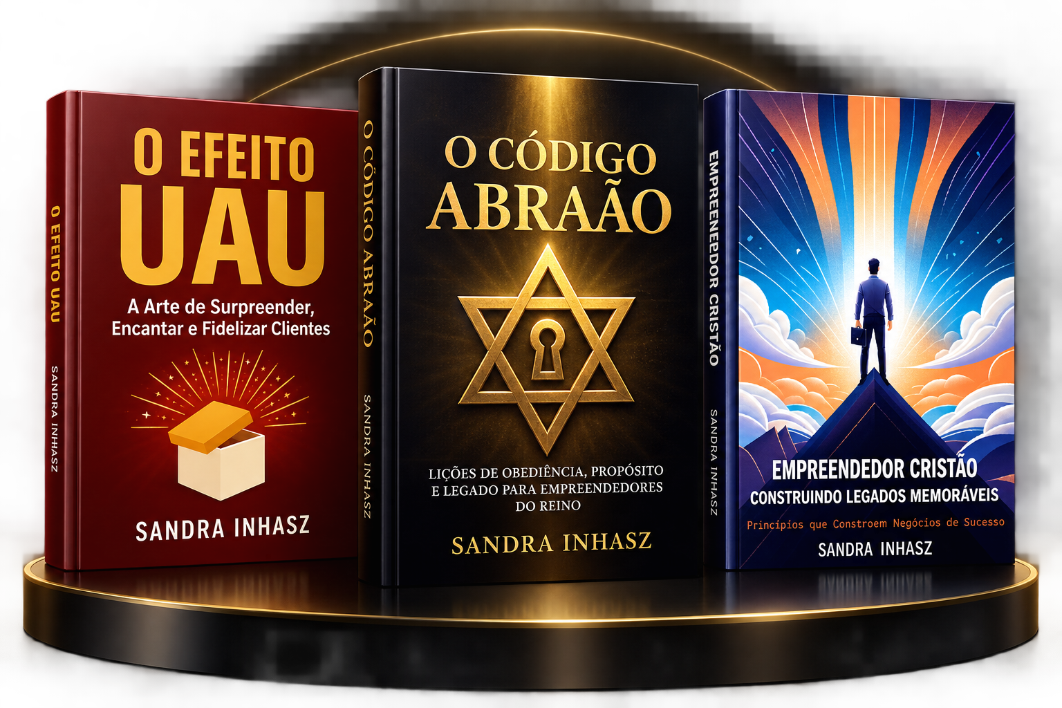 tres livros um legado inspirador - Kit Negócios que Prosperam Os três livros do Kit Negócios que Prosperam, de Sandra Inhasz